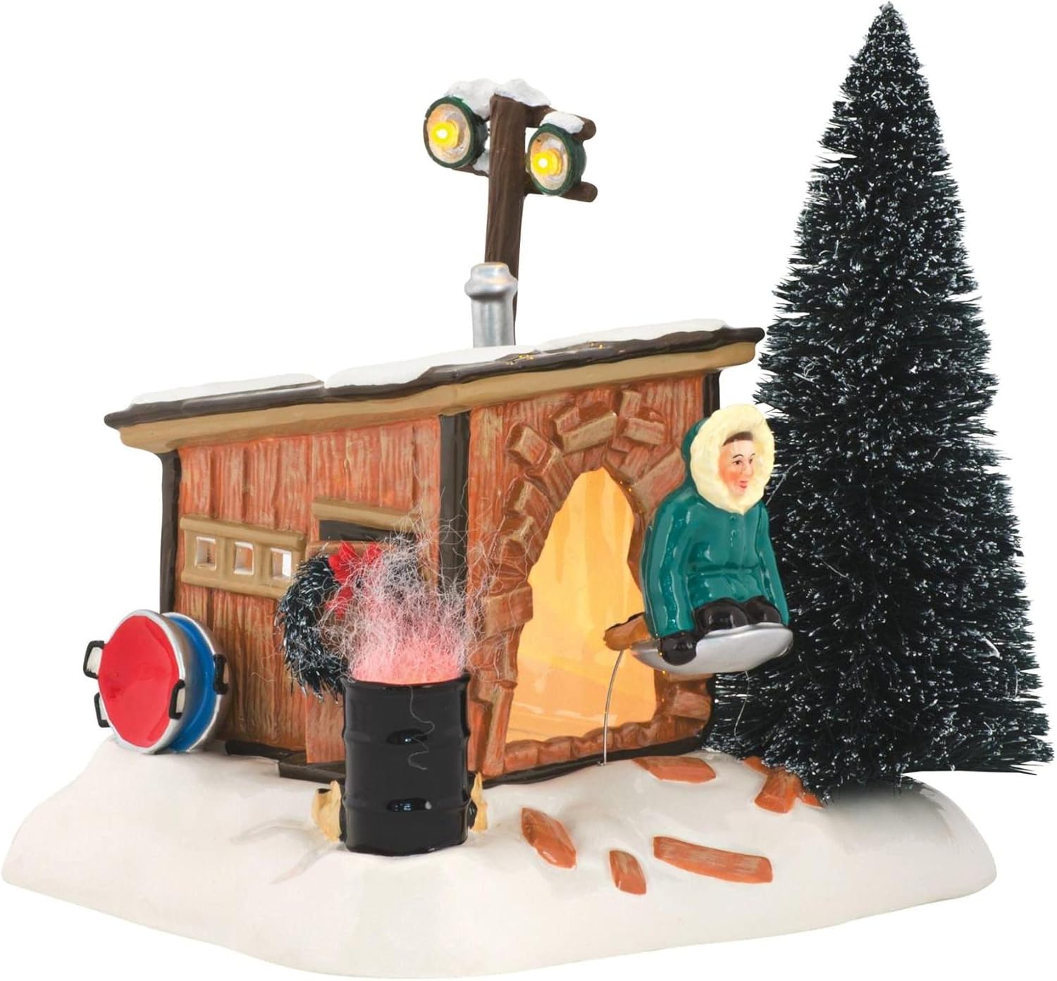 Department 56 Christmas Vacation Griswold Sled Shack Lighted Figurine 4042408