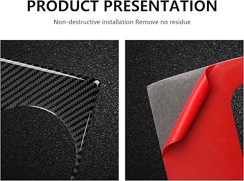 Miniatura 4 de Calcomanías para cubierta de panel de palanca de cambios de automóvil para Honda Civic 2022 2023, accesorios de 11 generación, calcomanías