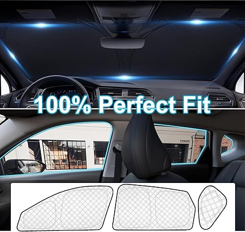 Miniatura 390 de KMF - Parasol de repuesto para parabrisas, cubierta para ventana lateral y trasera, cubierta protectora para visor, para campamento, bebé, bloqueo