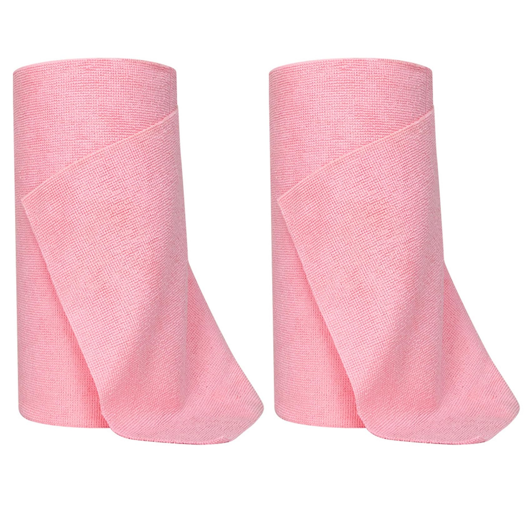 Garrrdenfurni Microfiber Cleaning Cloth Roll 2 Pack Absorbent Dish Cloth Lint-Free Reusable Tear Away Microfiber Paper Towels Roll for Kitchen Car Style-2