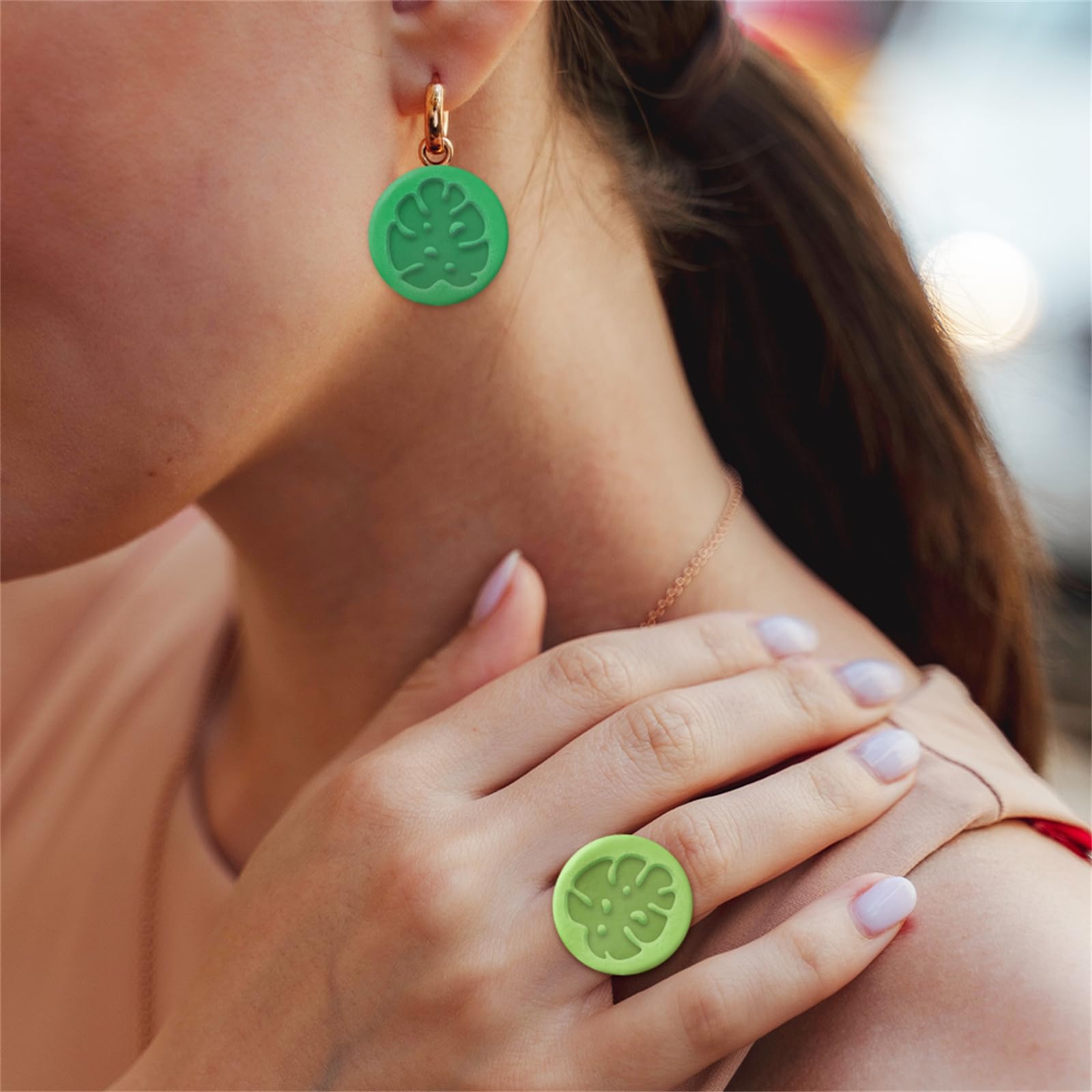 Monstera Leaf Wooden Stamps - DIY Crafting -6 Monstera Leaf Wooden Stamps - DIY Crafting -6