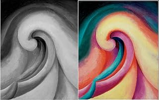 Collage the Art of Georgia O'Keeffe