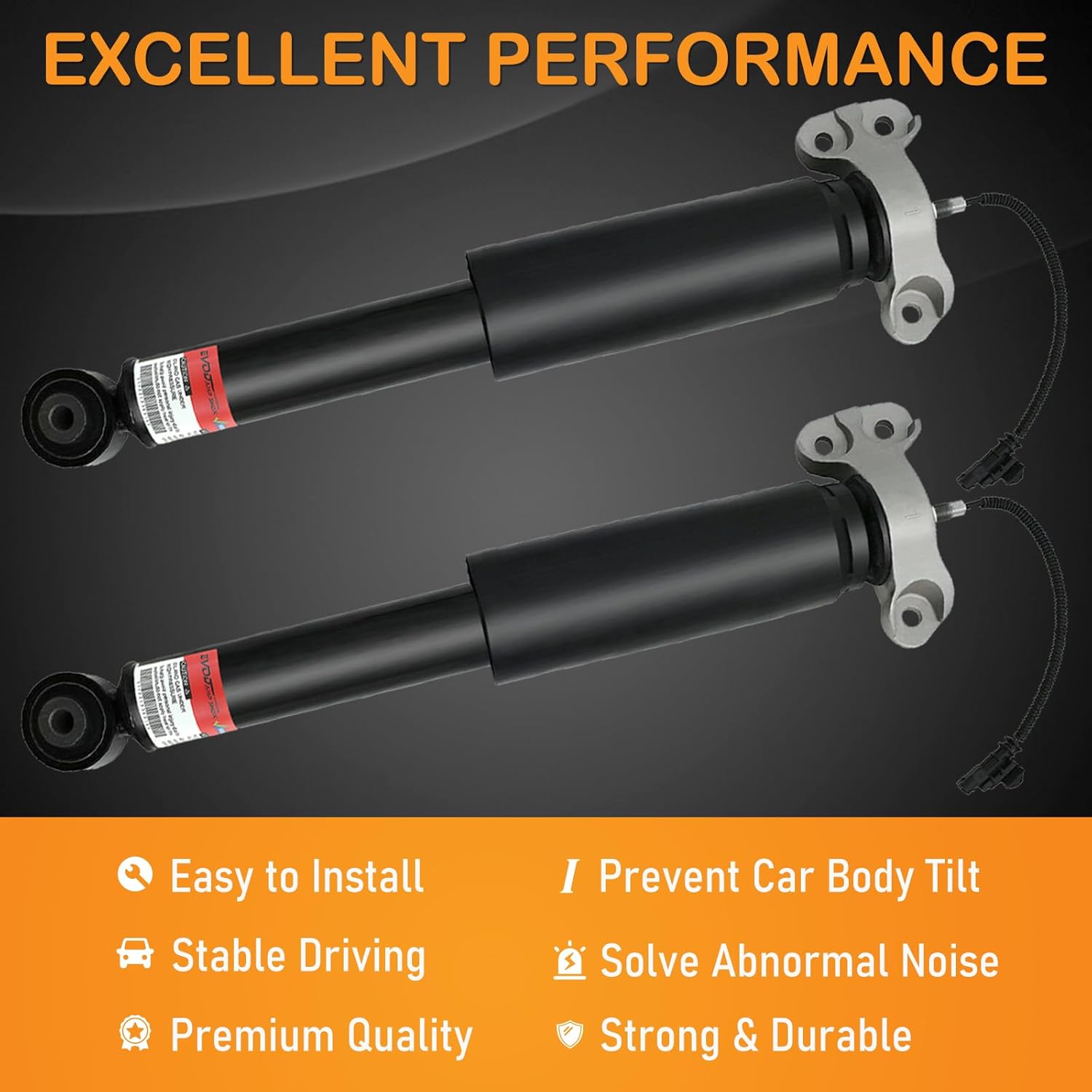 Rear Shocks Absorber Struts w/Electric for Cadillac CTS 2014-2020, for Cadillac ATS 2013-2020 84230453 84230454 22988735 22988736