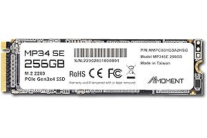 MMOMENT NVMe M.2 2280 PCIe Gen 3x4 (256GB)