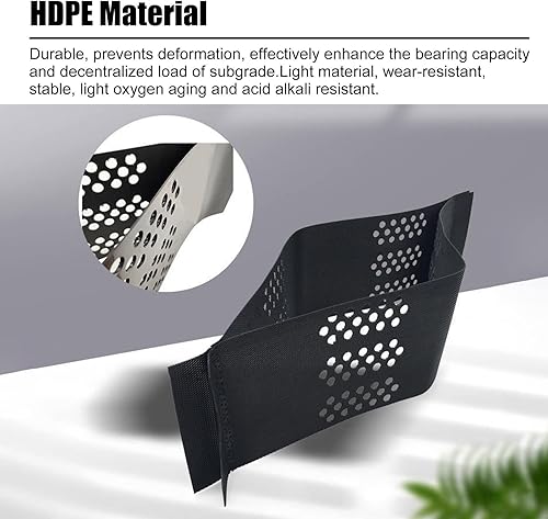 Miniatura 6 de geo grid - Rejilla geocelda de 2 pulgadas, 3 pies, 6 pies, 10 pies, 16 pies, 20 pies, 26 pies, 30 pies, estabilizador de grava para estacionamiento