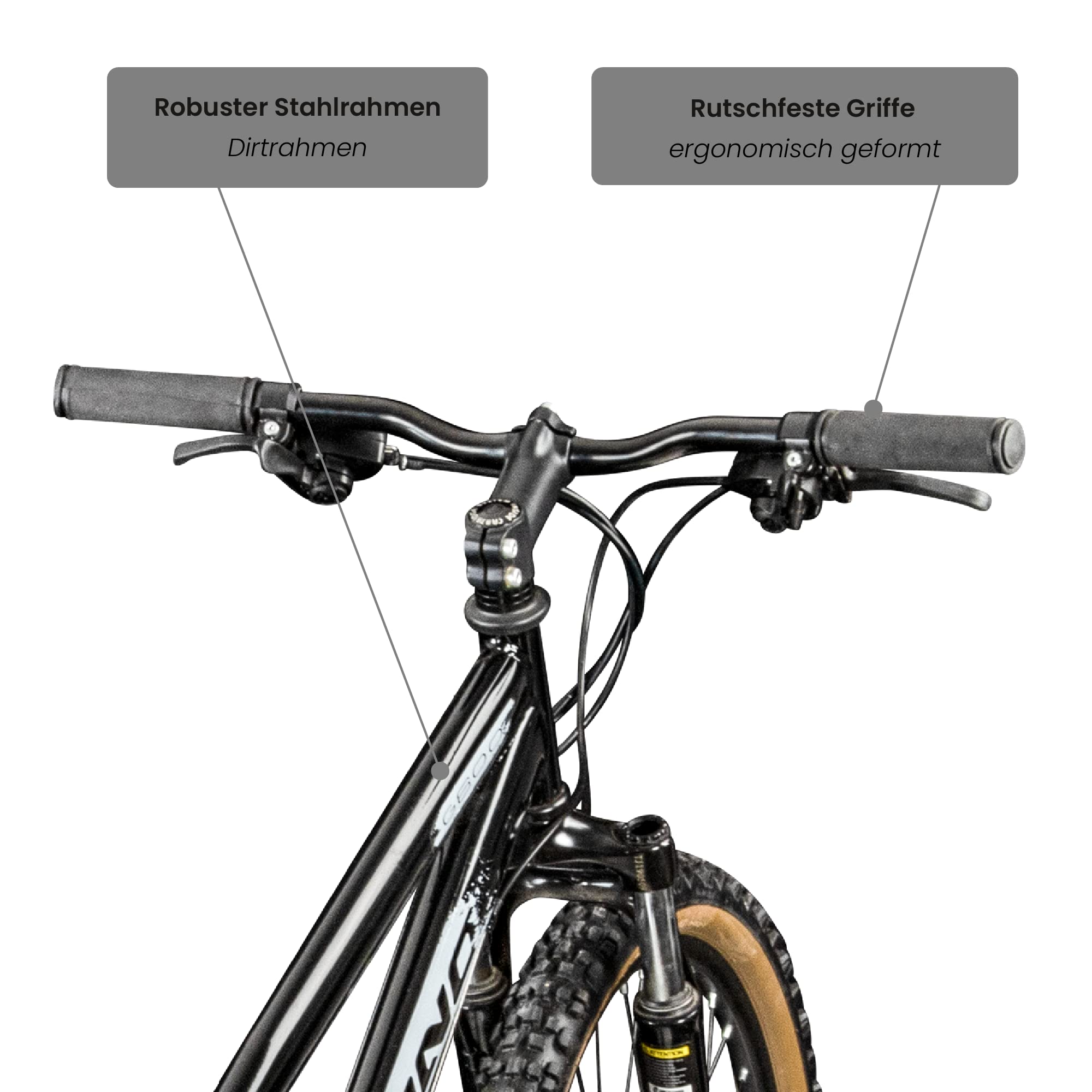 Dirt Jump 26" Bike Dirtbike MTB Hardtail 18Gang Rad Mountainbike NEU