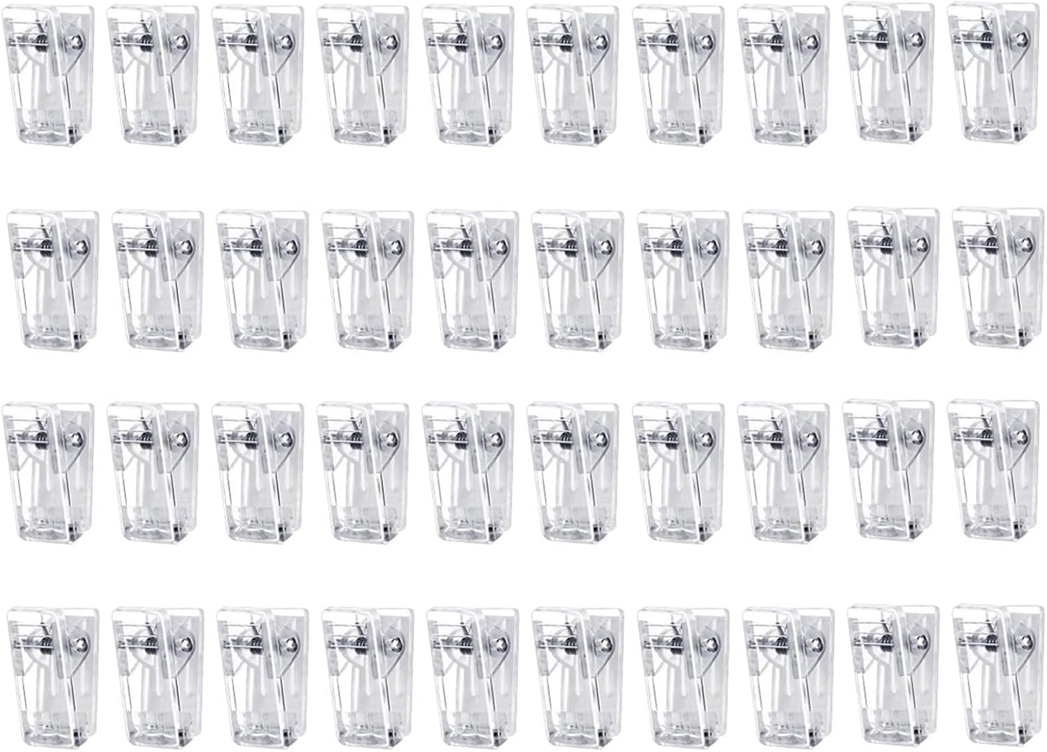 Photo Clips 150/200/300Pcs Acrylic Test Paper Clip with Stick Design Hanging Hippie Party Supplies Decoration(150pcs)