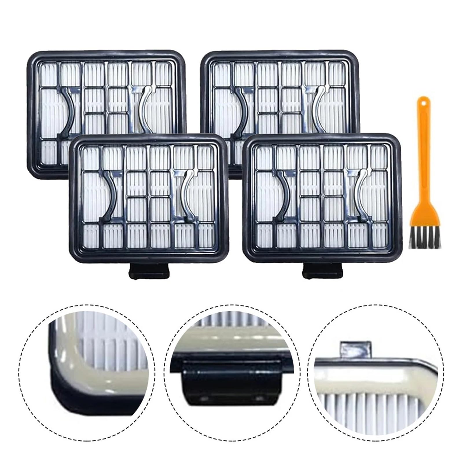 5-teiliges Filterbürstenset, Kompatibel For Bosch, 18V-1 18V-2