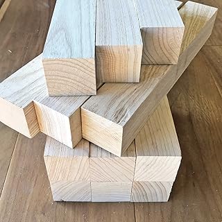 White Ash Wood Turning Blanks 6pcs - 2" x 2" x 18"