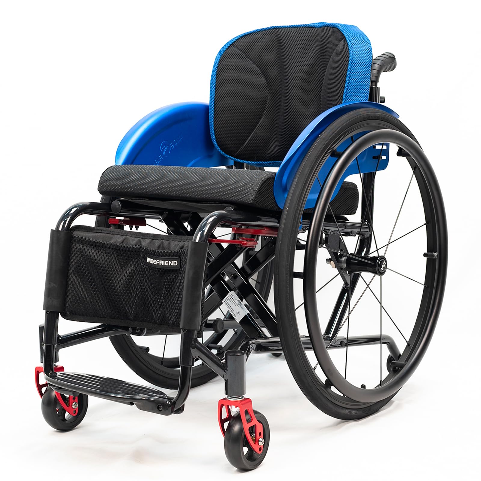Sedia a rotelle Sportiva Pieghevole e Leggera per Persone attive.
