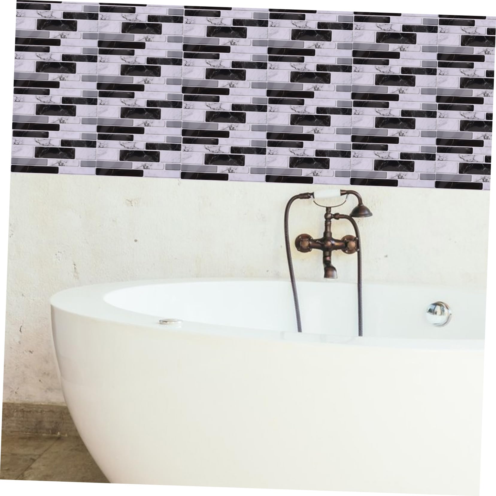 Azulejos de Pared Autoadhesivos de Mármol, 27 Piezas Impermeables