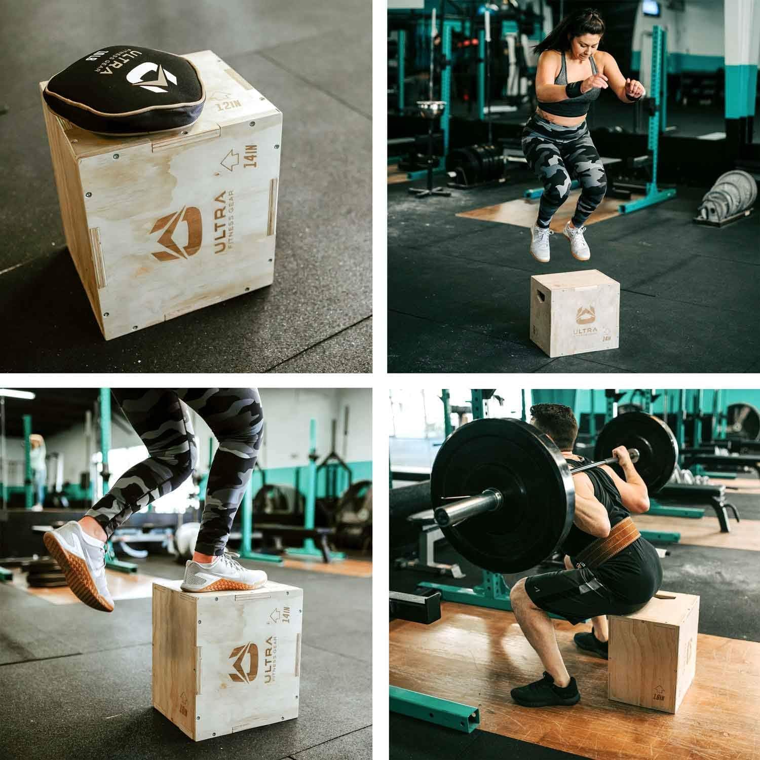 Amazon | Ultra Fitness Gear 木製プライオボックス 31プライオ