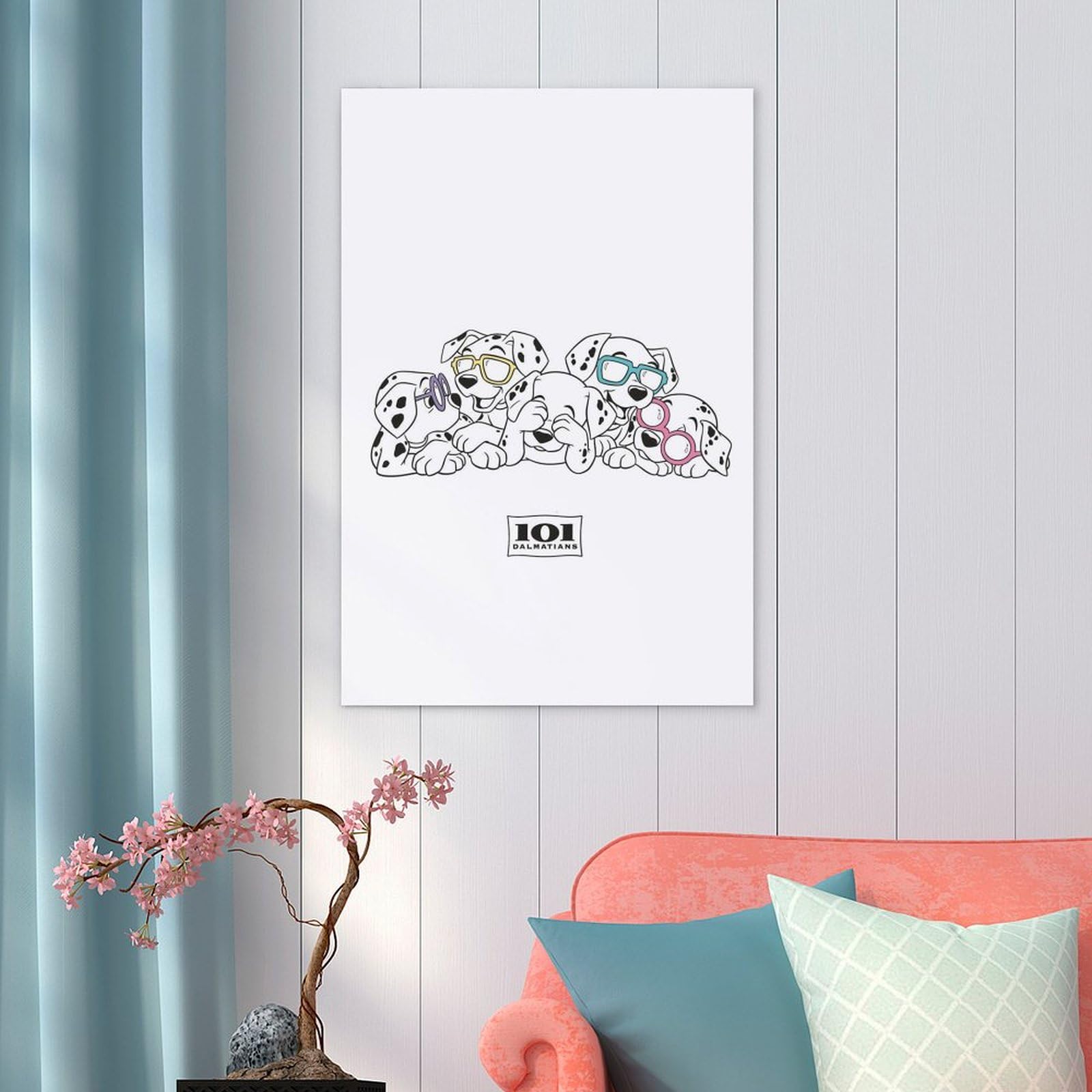 Amazon.co.jp: 101匹わんちゃん ポスター 絵画 インテリア 壁紙用 壁紙