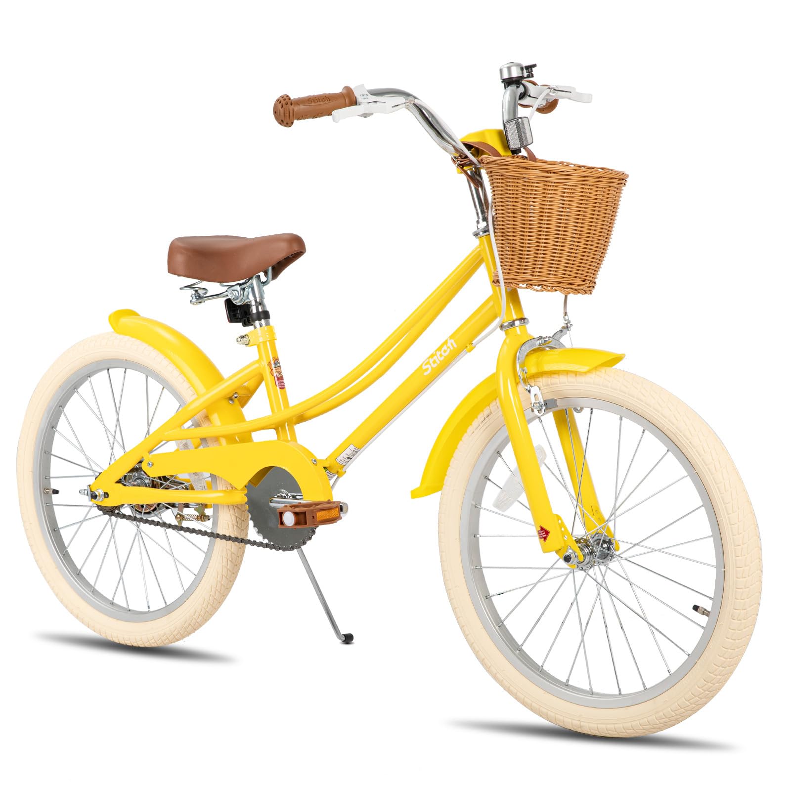 STITCH 20 inch kids bike for 6-9 years old girls,20 inch wheels girls bike with kickstand