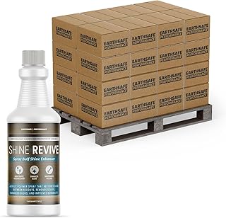 Performance Shine Revive Floor Cleaner – 55-Case Pallet, 660 Quarts, 32 oz Bottles, Spray Buff, Restores Wet-Look Gloss, Repairs Scuffs, Extends Finish Life, For Vinyl, Wood, Concrete & More