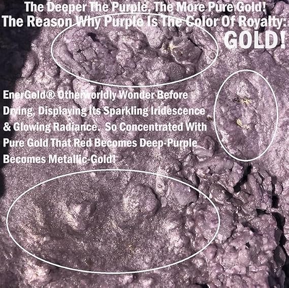 EnerGold Monoatomic Gold/ORMUS: World's ONLY Pure-G O L D! Deflect Radiation, EMFs, Low-Energy Frequencies; Repair DNA, Pineal Gland, All Tissues of the Body; Energize Your Aura & Chakras,...