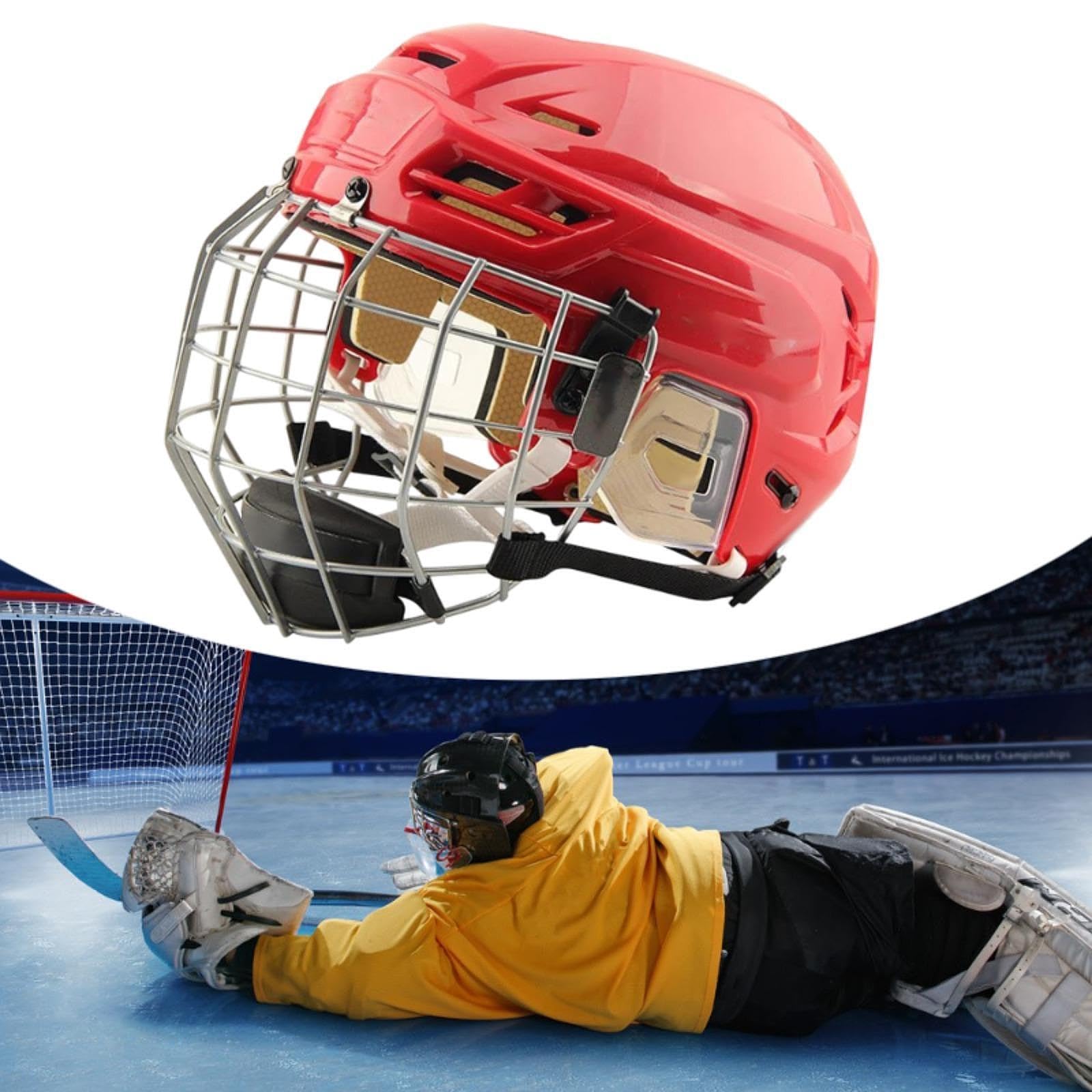 Casco de Hockey sobre Hielo para Competiciones Profesionales