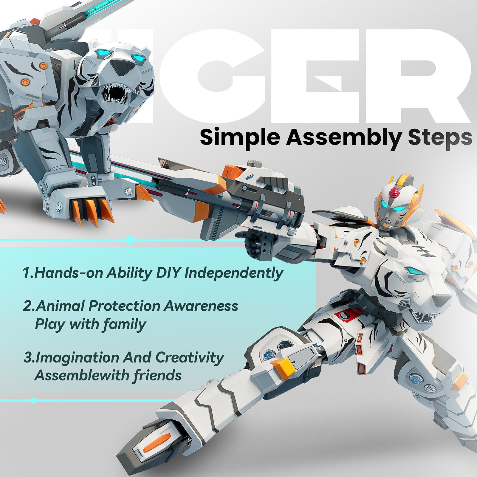 Amazon.co.jp: CSDCSD 恐竜変身おもちゃ 6イン1 大きなロボット