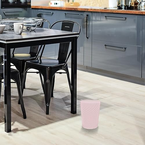 Miniatura 4 de DAJITRE Cubo de basura pequeño de 1.8 galones, papelera de reciclaje de perfil delgado para espacios compactos, baño, oficina, dormitorio, cocina