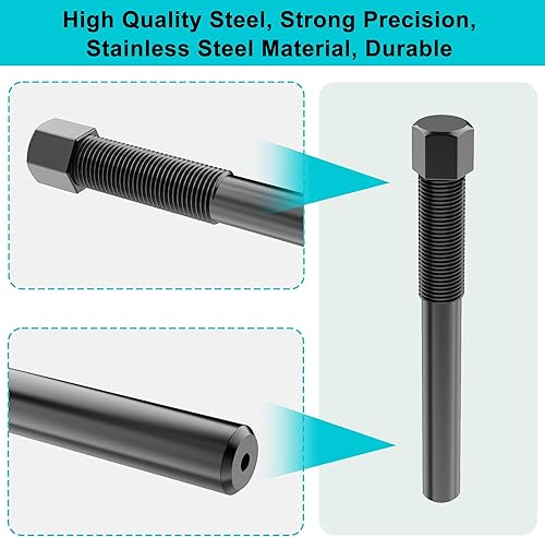 Miniatura 4 de 10L0L Herramienta de extracción de pernos de embrague de accionamiento de carrito de golf para EZGO 4 ciclos 1994 en adelante y 2 ciclos 1971-1993,