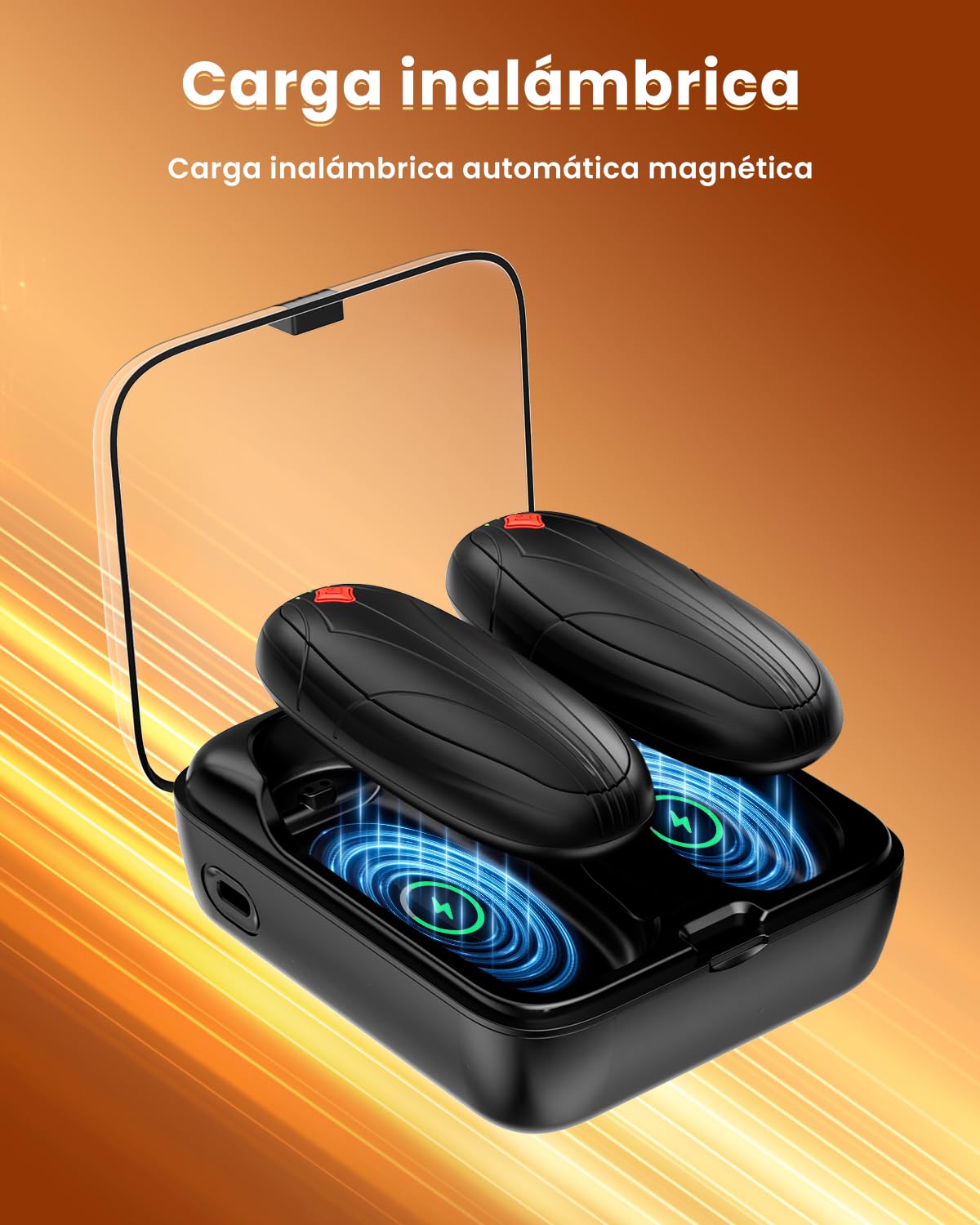 Calentador de Manos Recargable 2 Piezas, 14000mAh Batería Calentador Portátil Eléctrico de Bolsillo, Regalos para Navidad/Camping/Caza/Senderismo