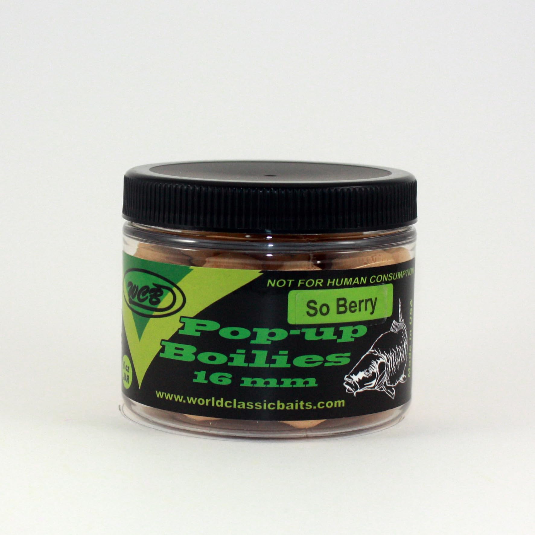 WCB Carp Baits Pop Up Boilies 16 mm - Carp Bait - Ideal for Carp Fishing