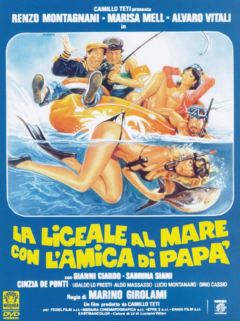 La Liceale Al Mare Con L'Amica Di Papa'