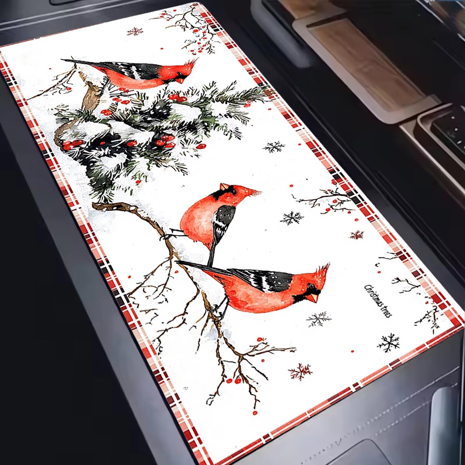 Podkładka pod mysz 1200x600mm Podkładka pod mysz dla graczy, bardzo cienka podkładka na biurko antypoślizgowa gumowa podstawa zmywalna ulepszona prędkość i precyzja do komputera, komputera, ptak