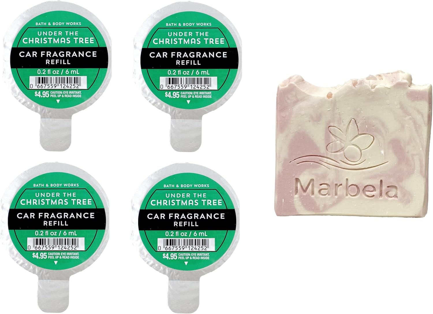 Amazon.com: Bath & Body Works Under The Christmas Tree Car Fragrance ...