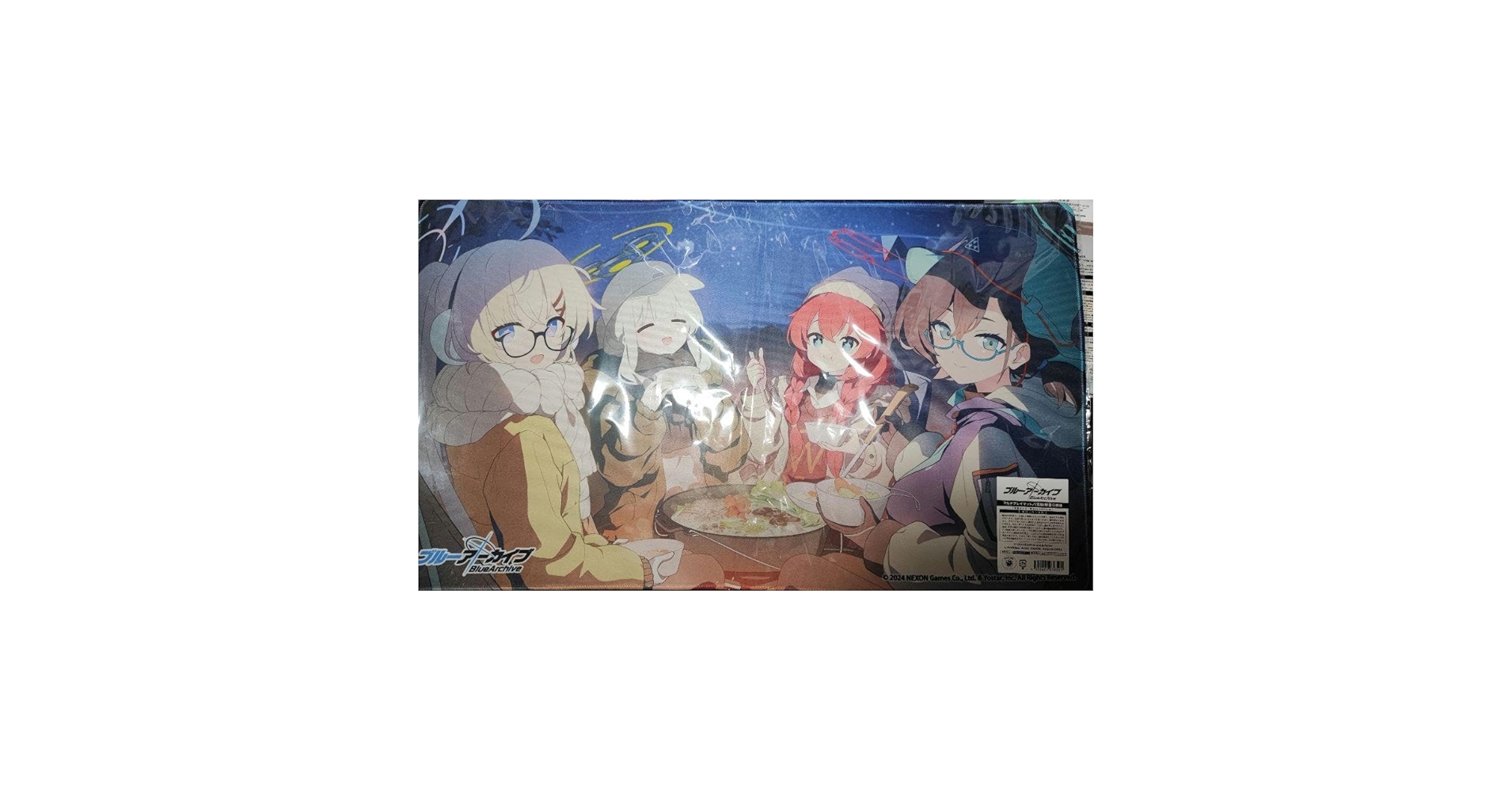 ブルーアーカイブ グローバル版 3周年記念 プレイマット ラバーマット Amazon.co.jp: 飛鳥馬トキ プレイマット ラバーマット ブルー