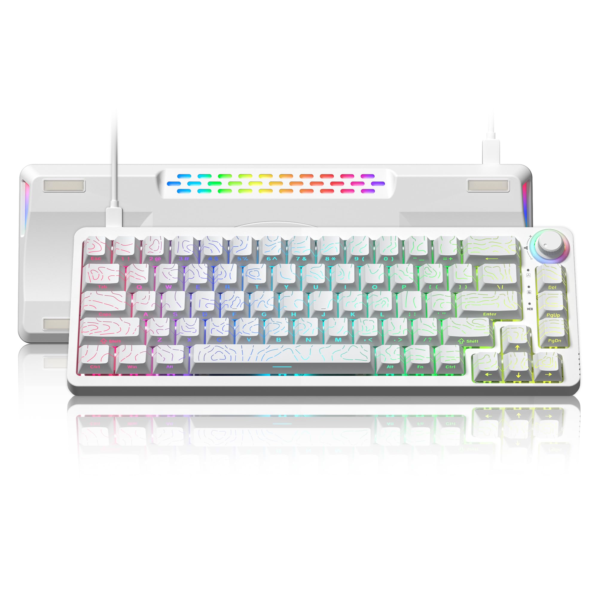 Womier M68HE PRO 60%キーボード 0.01mm ラピッドトリガー対応 磁気スイッチ