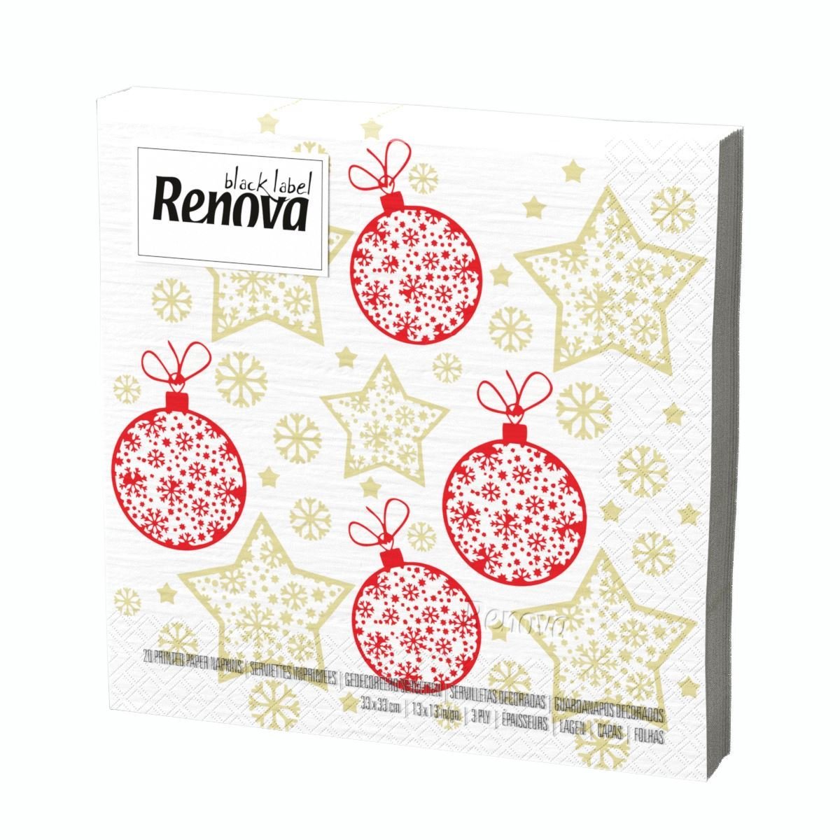 Renova Paper Napkins, 20 Paper Napkins, Pack of 1