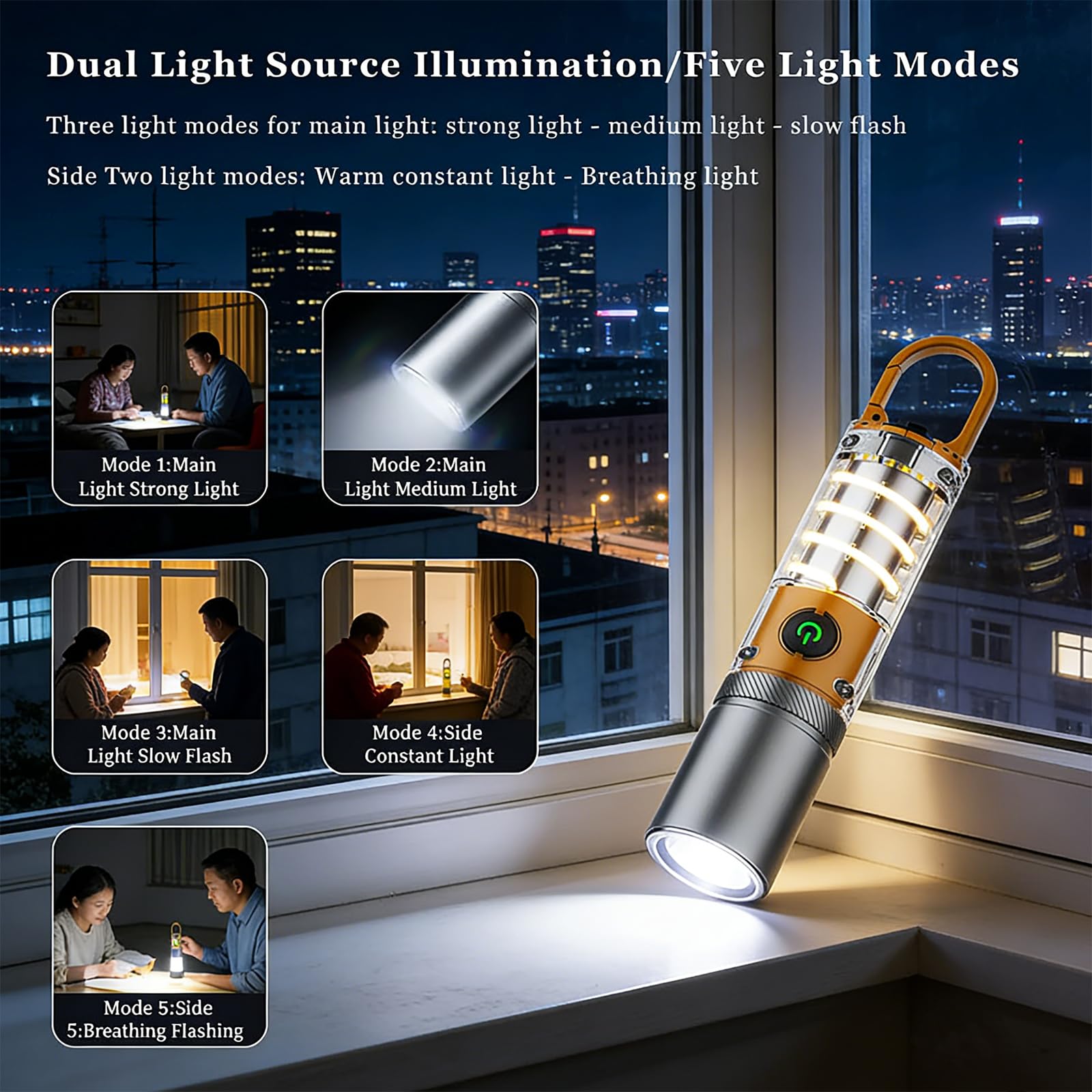 Lampe torche LED haute puissance X10, puissante 10 000 lumens avec 6 modes, chargement USB, évolutive, étanche, adaptée pour la pêche, le camping, l'exploration, la randonnée, les situations