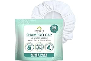 Waterless Shampoo Caps for Dazzling Hair without the Rinse