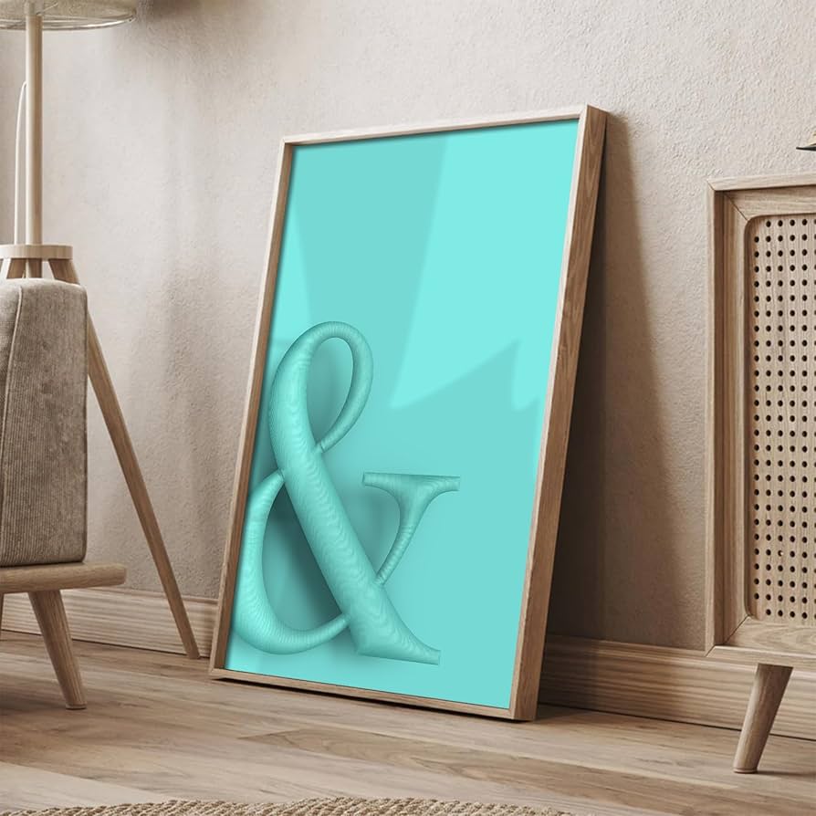 【美品】ティファニー　高級アートパネル Amazon.co.jp: 【Tiffany blue 人気 ポスター】【ティファニー アート