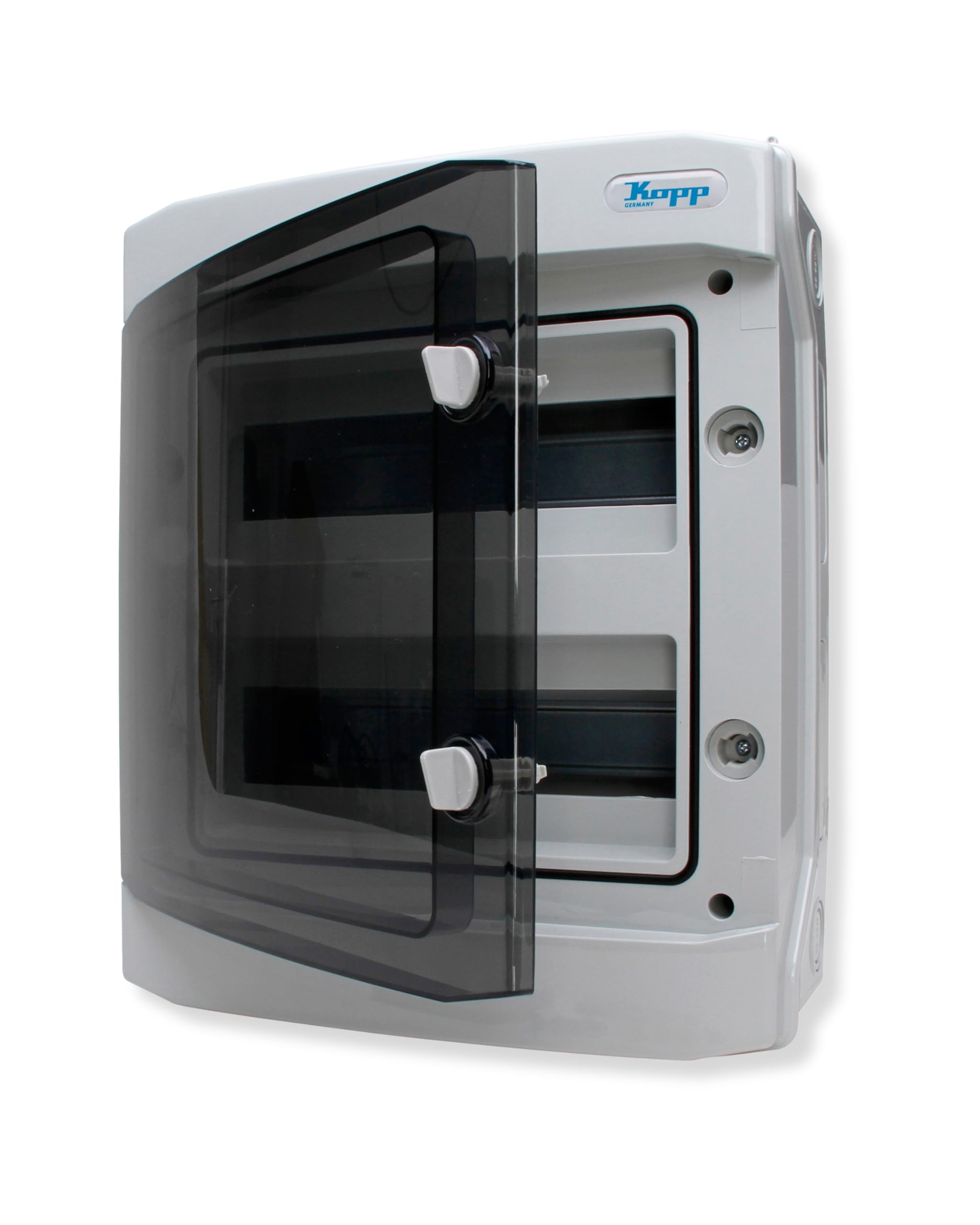 Kopp 353812048 AP-FR-Verteilerkasten mit Tür, IP65, 24 Pole, 2-reihig
