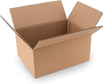 Bleus Packaging 3Ply Corrugated Box For Packing Shipping Courier Box,Size_ 6x4x4 Inches, Length 6 Inch - Width 4 Inch - Height 4 Inch, Very Hard In Strength Brown Color (100)