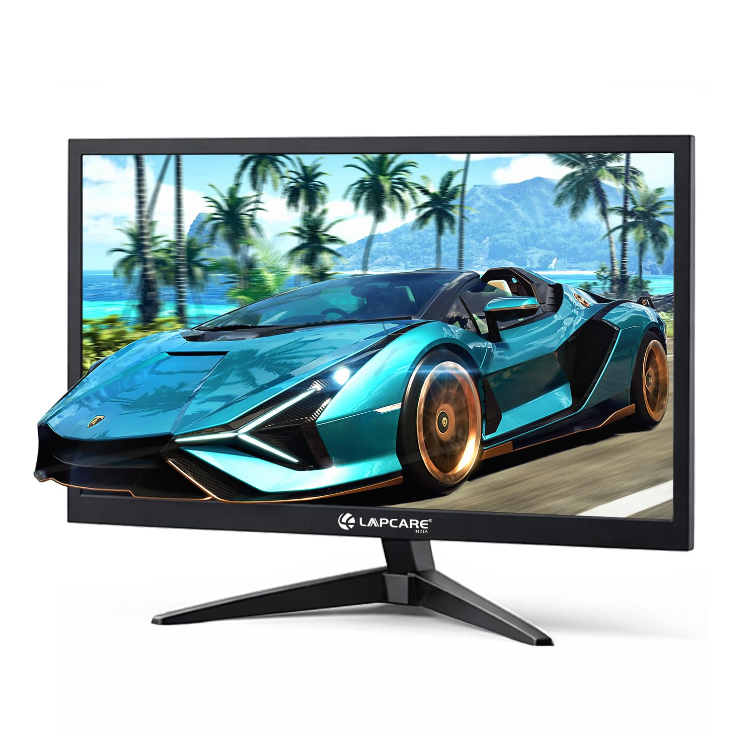 Lapcare LM195WDH 19 Inch(48.26CM) LED Display 16:10 1440x900 Pixel Ratio,Tilt Stand,Vesa Mount,HDMI + VGA Port (Black)