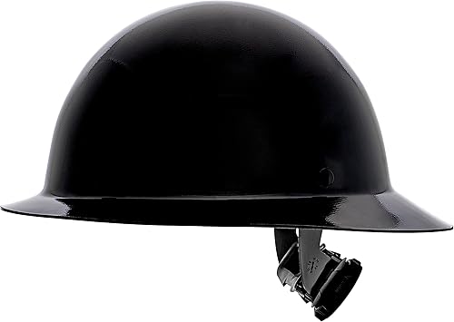 Vista 26 de MSA Skullgard - Casco duro de ala completa con suspensión, tapa sin ranuras, hecho de resina fenólica, cargas de calor radiante de hasta 350 F