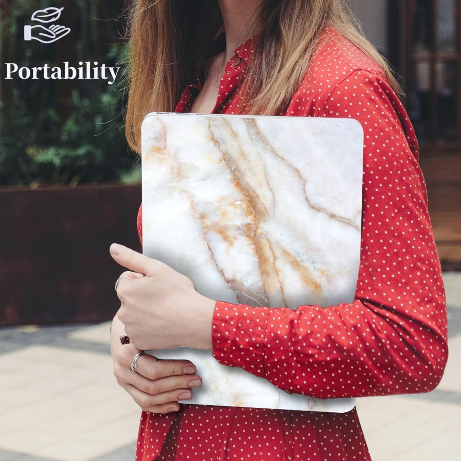 Compatible for 2025-2023 MacBook Air 15 inch Case Model A3114 A2941 A3241 M3/ M2 Chip with Liquid Retina Display, Hard Plastic Laptop Protective Shell and Keyboard Cover Skin, 1429 White Marble