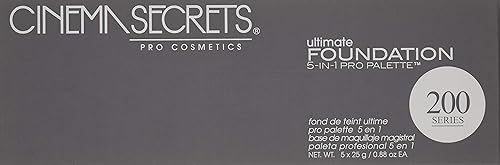Miniatura 2 de CINEMA SECRETS Pro Cosmetics Ultimate Foundation - Paleta Pro 5 en 1 serie 200