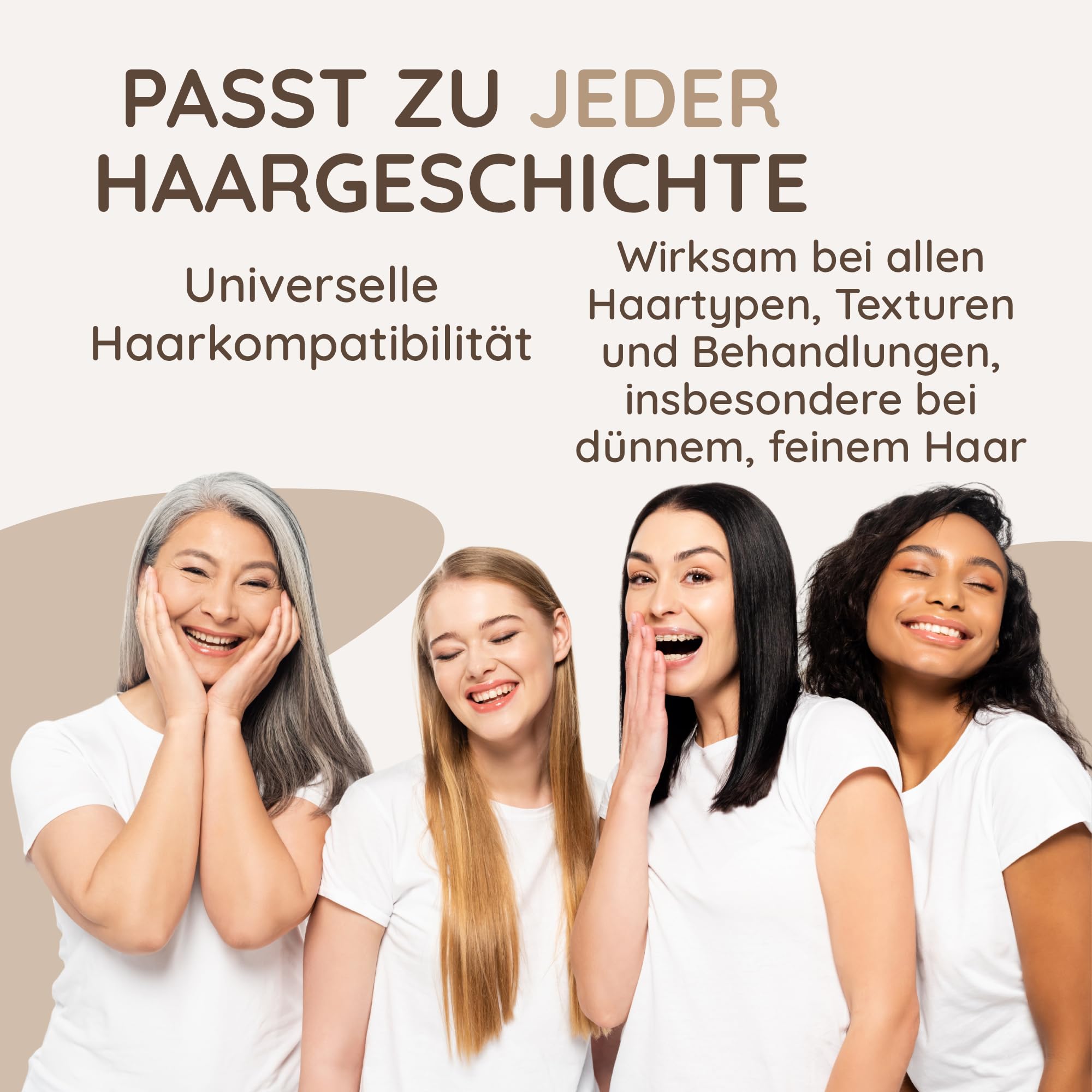 Vitamins Haarmaske Keratin Haarkur Behandlung - Biotin, Castor Oil, Collagen Protein & Kokosöl Deep Conditioner für geschädigtes dünnes trockenes strapaziertes Haar