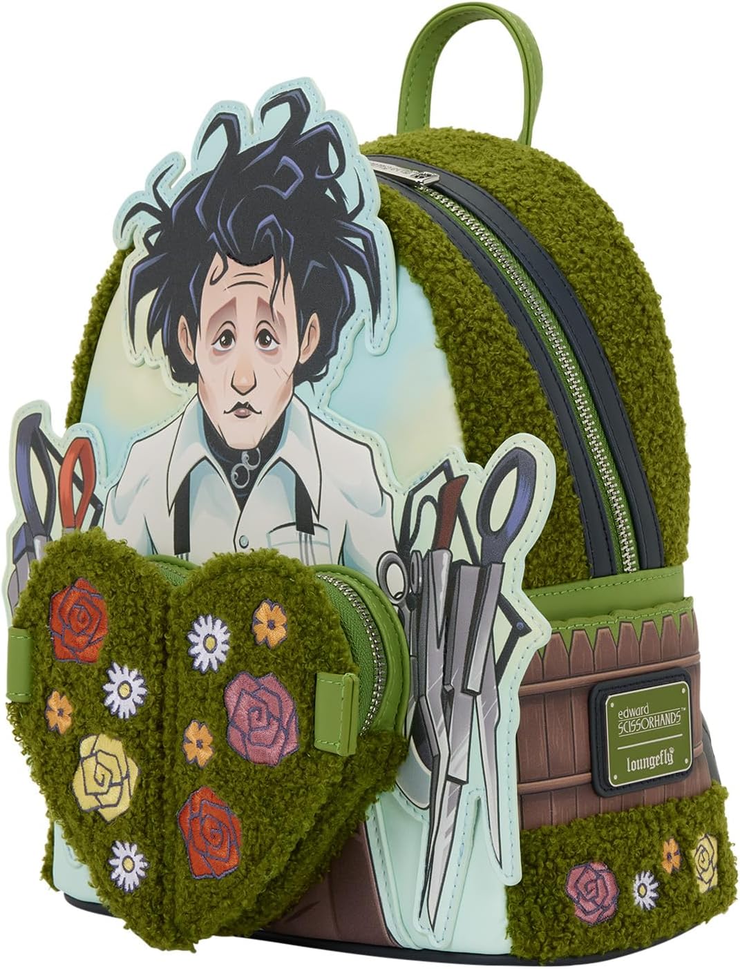 Loungefly Edward Scissorhands Sherpa Mini Backpack