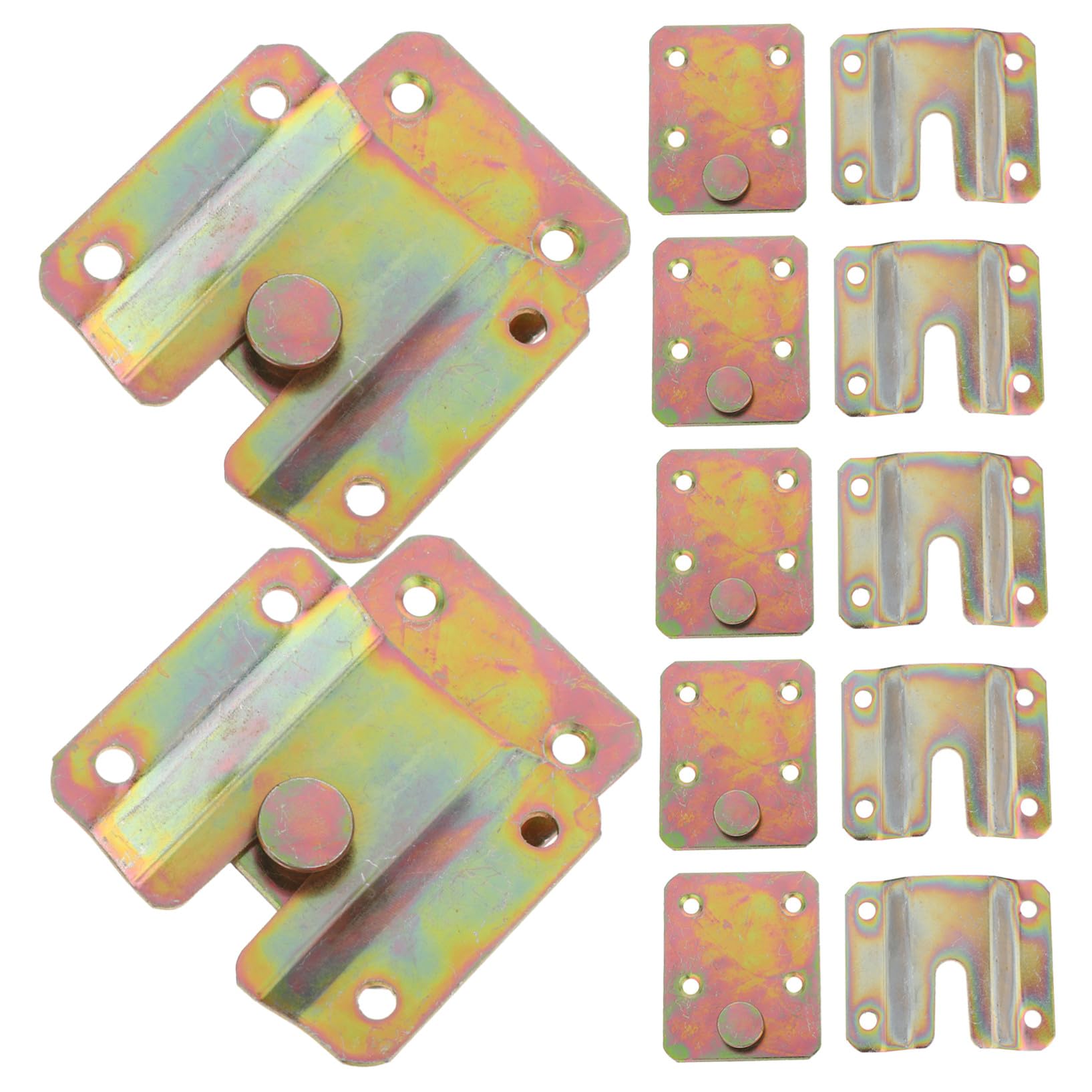Support mural interlock métallique lot de 12 paires de crochets robustes pour cadres et miroirs