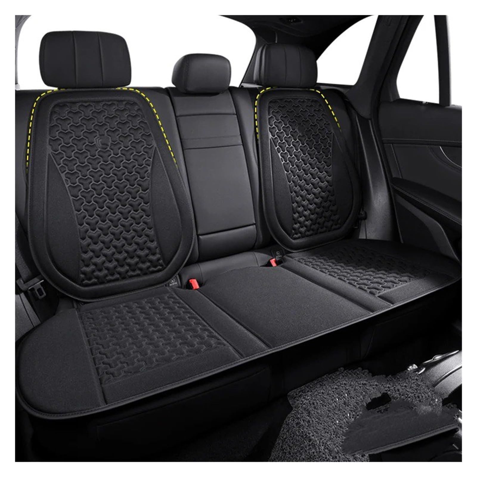 Auto Accessori Coprisedile Seduta Auto-per Renault Austral E-Tech Hybrid Esprit Alpine SUV 2022-2025 Protezione Anteriore-Automotive Cuscino Interni,Soft Confortevole Protezione per Sedile