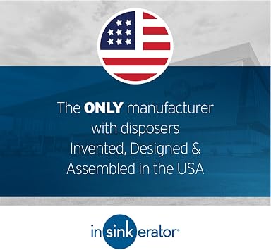 InSinkErator Badger 5XP Garbage Disposal, Badger Series 3/4 HP Continuous Feed Food Waste Disposer