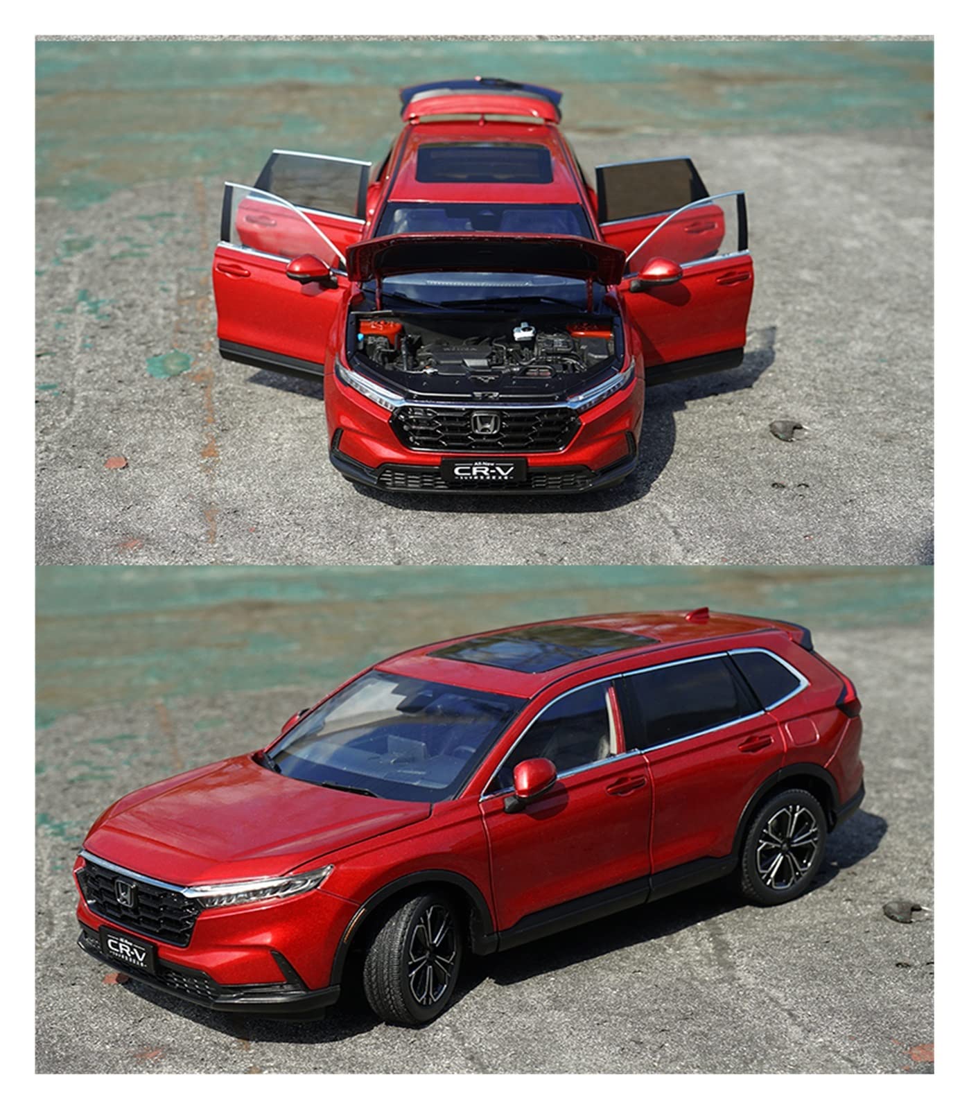 Amazon.co.jp: ミニカー スケールモデルカー 1:18 スケールホンダ CR-V