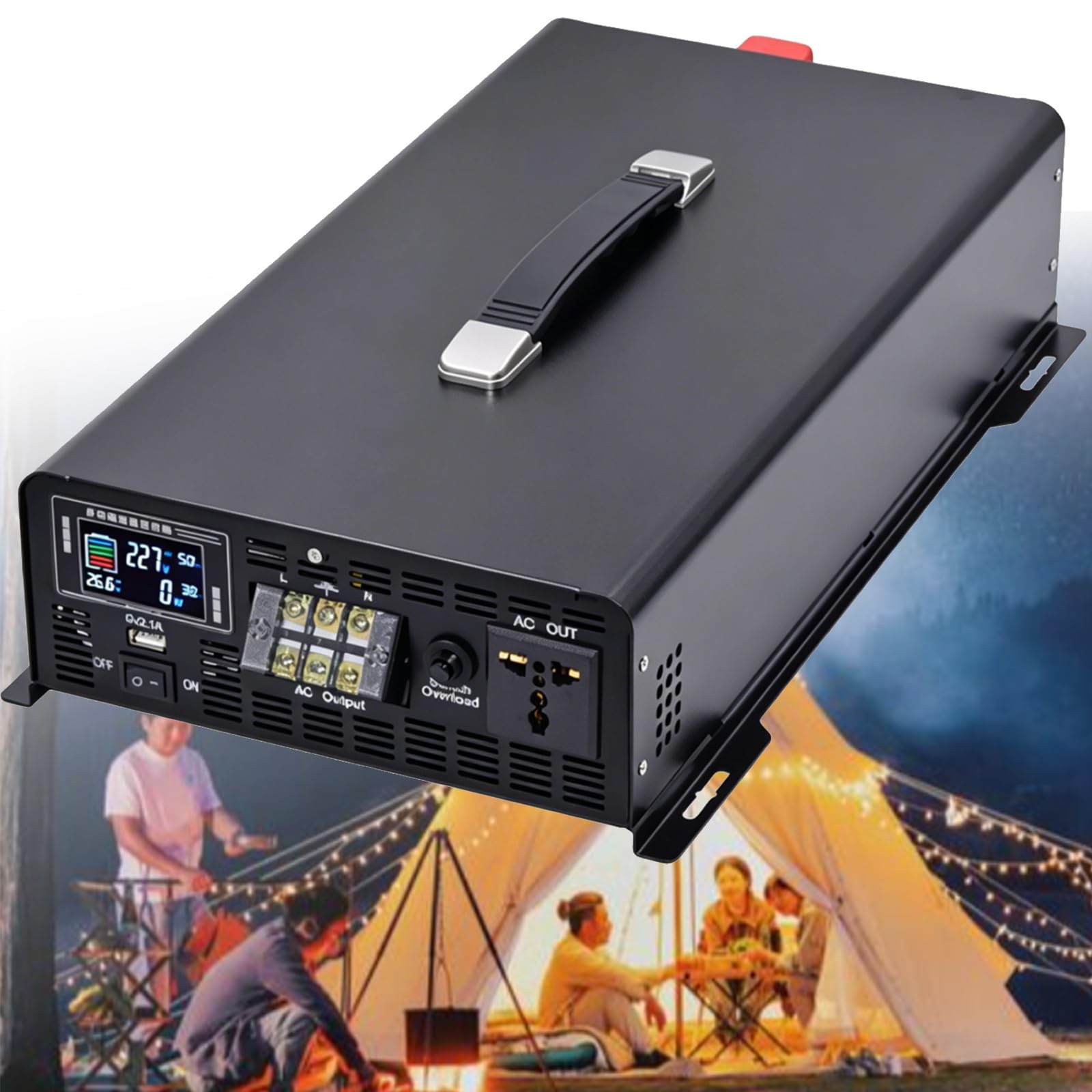 TINGBBAO Car Voltage Converter 8000W 10000W 12000W Pure Sine Wave Inverter