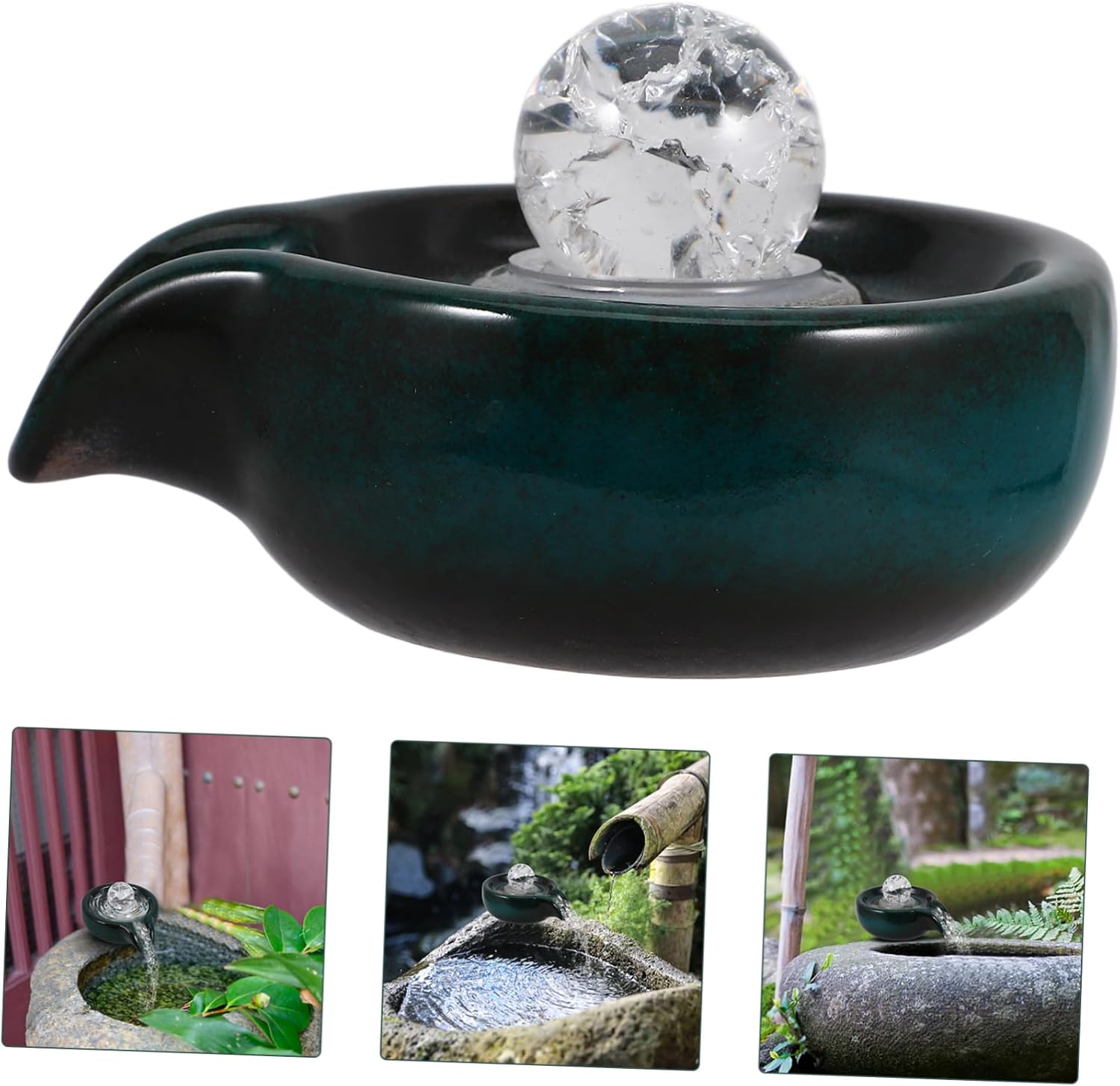 SOLUSTRE Outdoor Water Features Landscape Waterfall Decor Indoor Fountain Supply Fountain Nozzle Flat