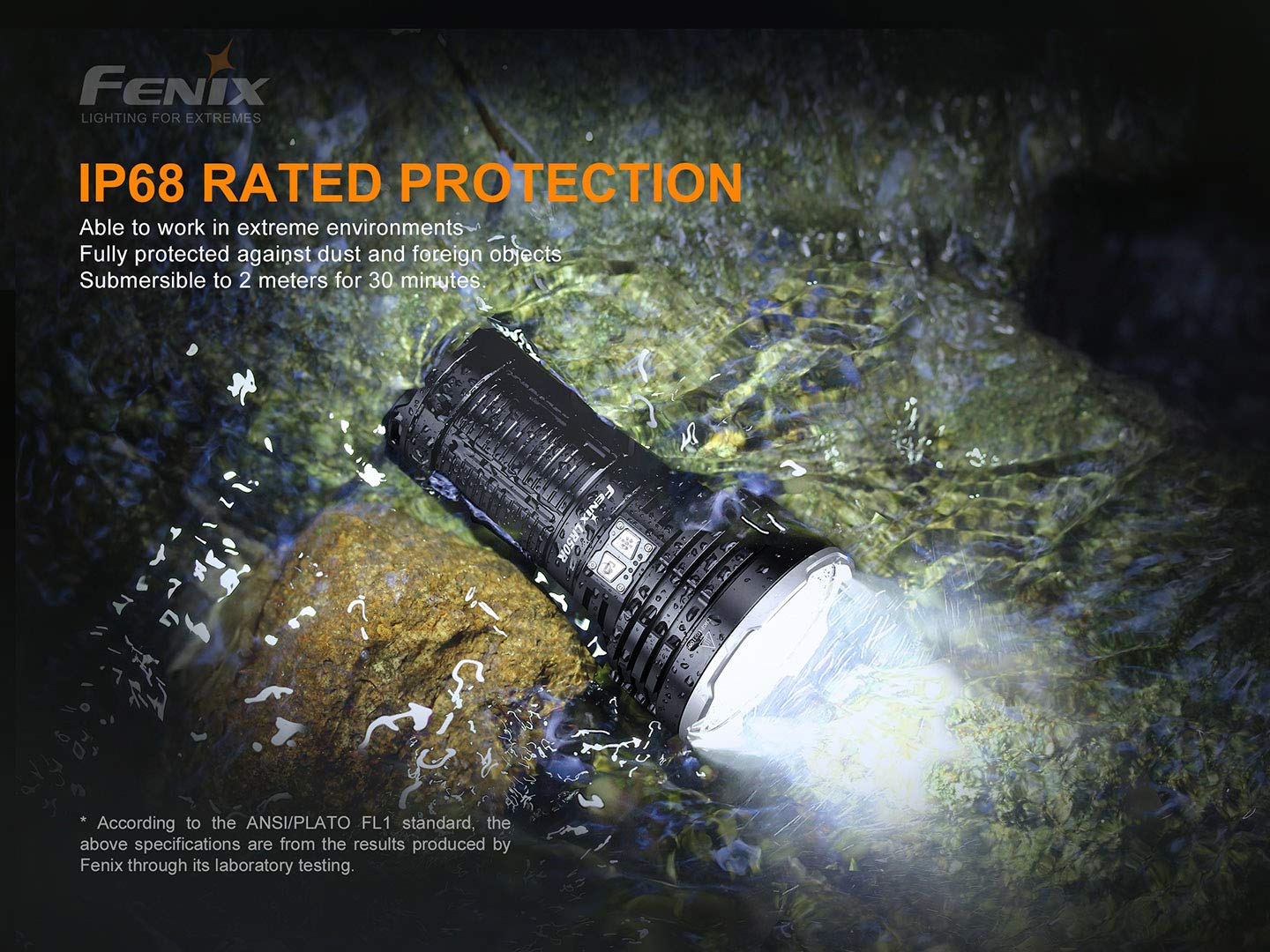 FENIX FELR50R Unisex-Adult Lr50r 12000 Lumen Searchlight Suchlicht, Multicolor, Regular